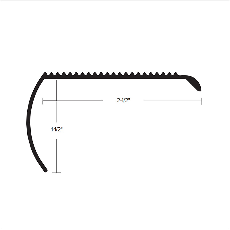 2-1/2″ Commercial Stair Nosing