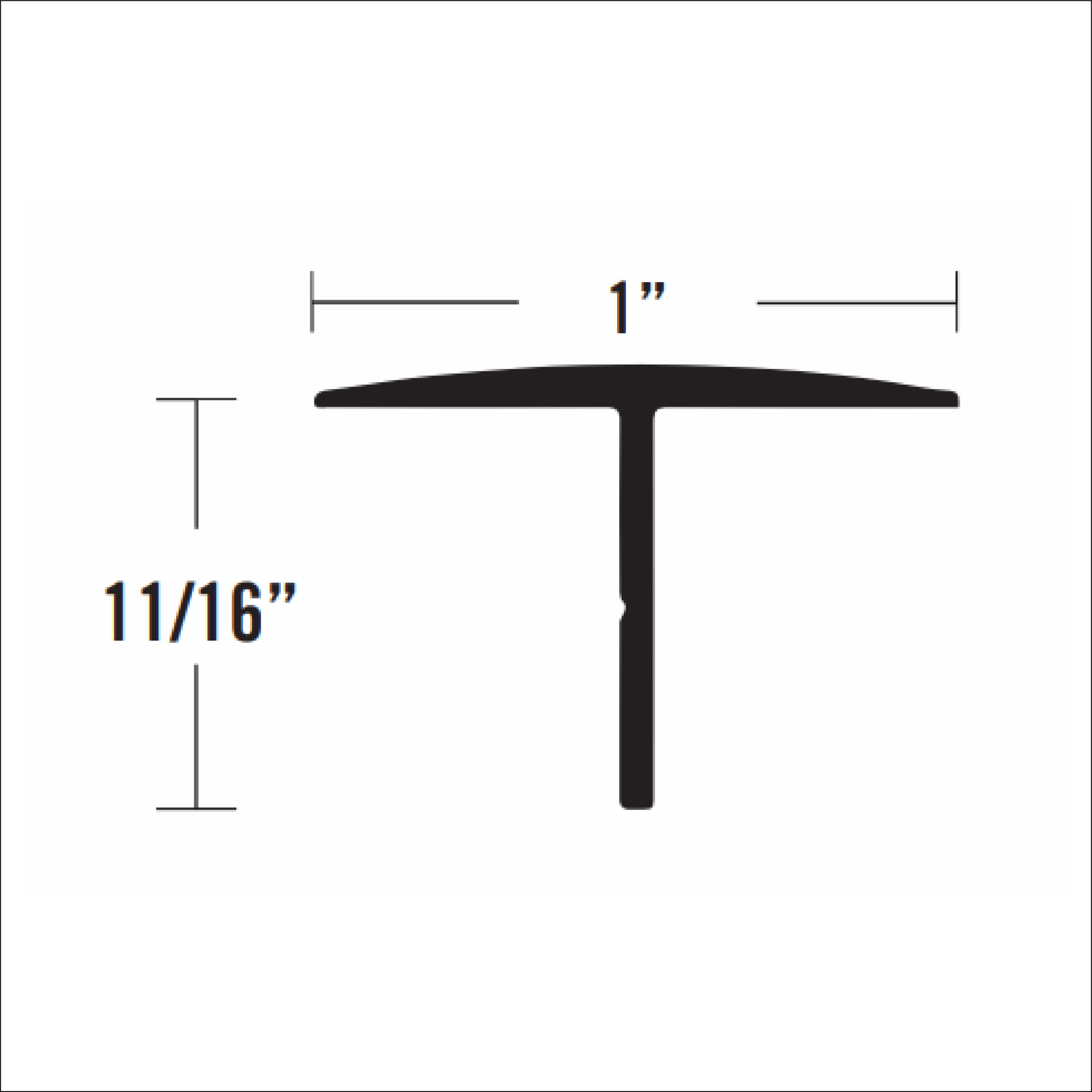 Hatch-Tee 1″ Silver