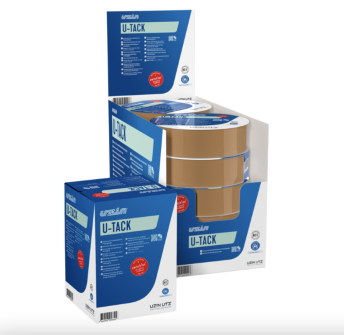 U-Tack Dry Tape Double sided, pressure sensitive