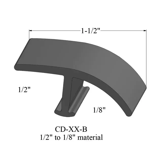 Snap Down 1/2″ – 1/8″
