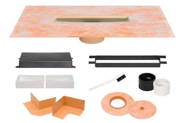 KERDI-LINE-VARIO Flange Kit